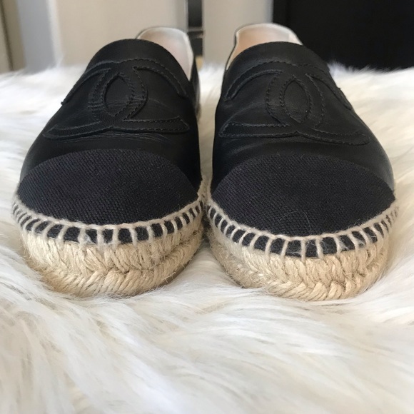 ‼️SOLD‼️ Chanel Black Espadrilles - Picture 5 of 8